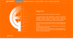 Desktop Screenshot of ferrcert.hu